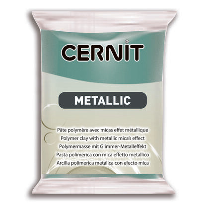 Cernit Metallic 56g – Turquoise Gold 054