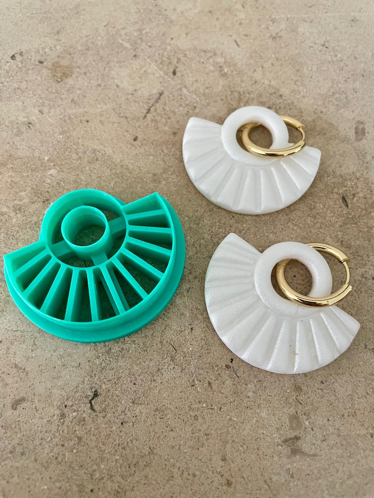 Cutter Halve Cirkel Waaier | 40 x 35 mm