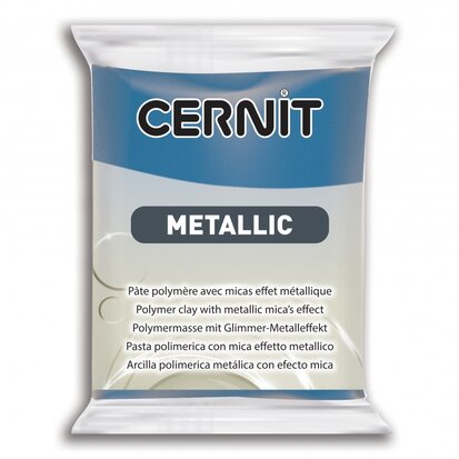 Cernit Metallic 56g – Blue 200