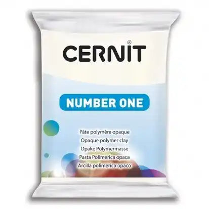 Cernit nr 1 56g Opaque white 027