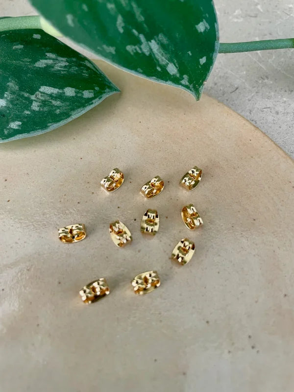 Oordopjes 18K Verguld Messing – Lood-, Cadmium- & Nikkelvrij (10 stuks)