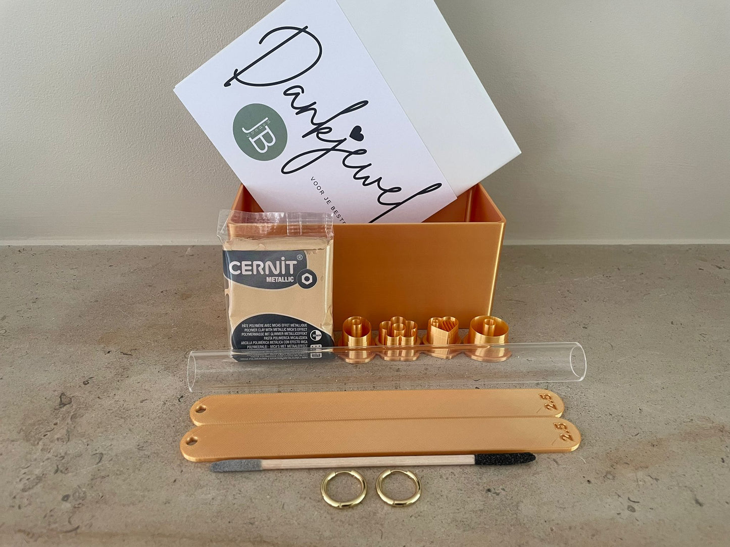 Mini Starterspakket Goud – Maak je eigen oorbellen