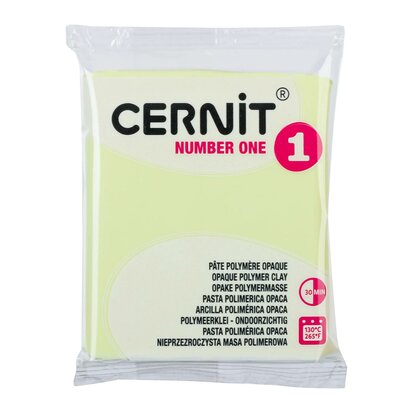 Cernit Number One 56g – Pastel Yellow 731