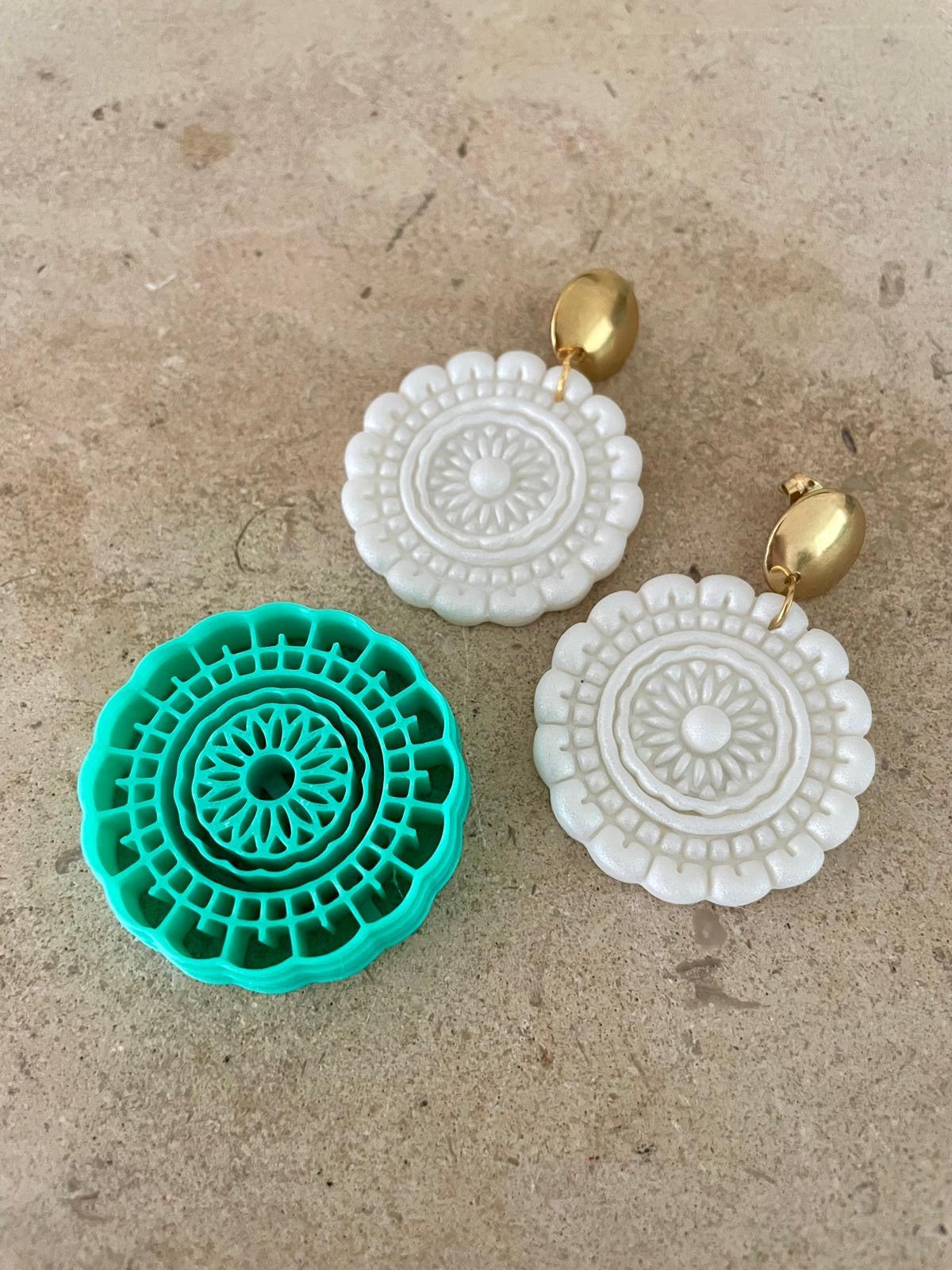 Cutter Ronde Mandala Rozet | 35 mm