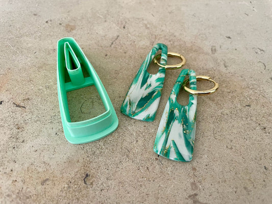Polymeerklei Cutter – Trapezium 55x20mm
