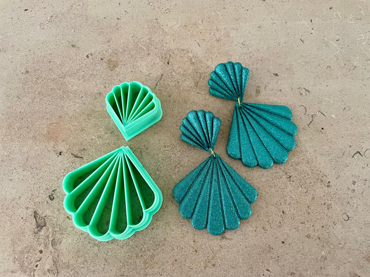 Cutter Schelp 70mm – Set van 2