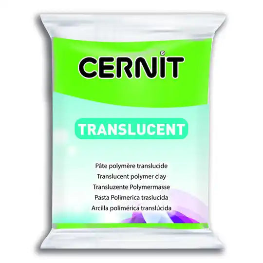 Cernit Translucent 56g – Vert Citron 605